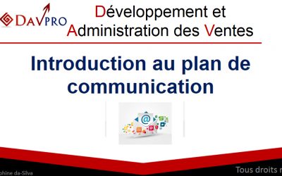 Vidéo : Introduction au plan de communication
