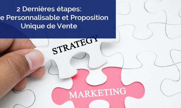 Stratégie marketing dans les services – offre personnalisable et proposition unique de vente