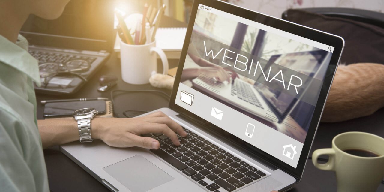 Understand the different forms of webinars for organizing a webinar, online seminar